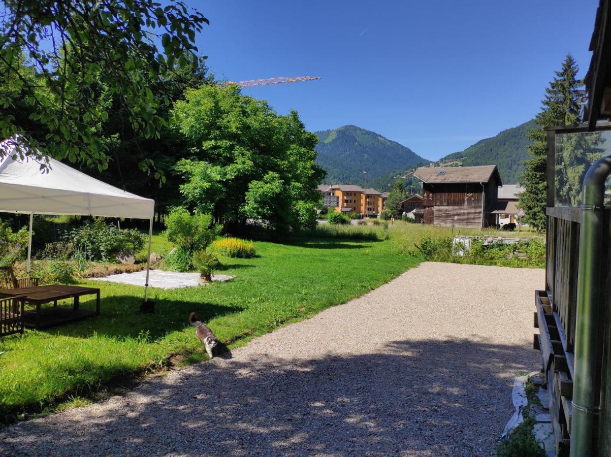 Appartement Dans Chalet 5 Chambres 130 M2 Centre Village Montriond Bagian luar foto