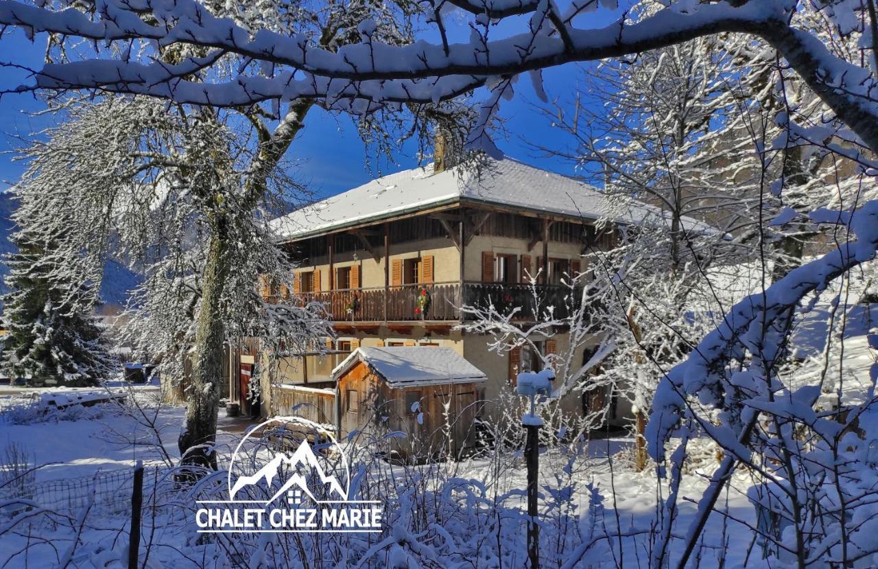 Appartement Dans Chalet 5 Chambres 130 M2 Centre Village Montriond Bagian luar foto